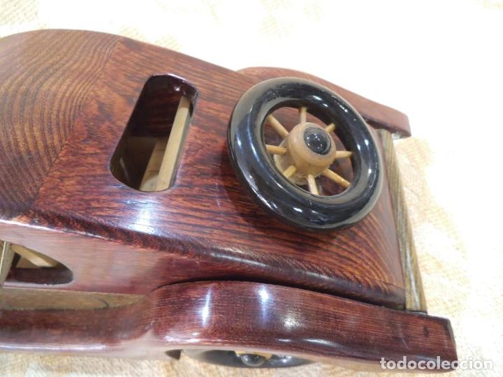 Vintage: COCHE DE MADERA -2- - Foto 4