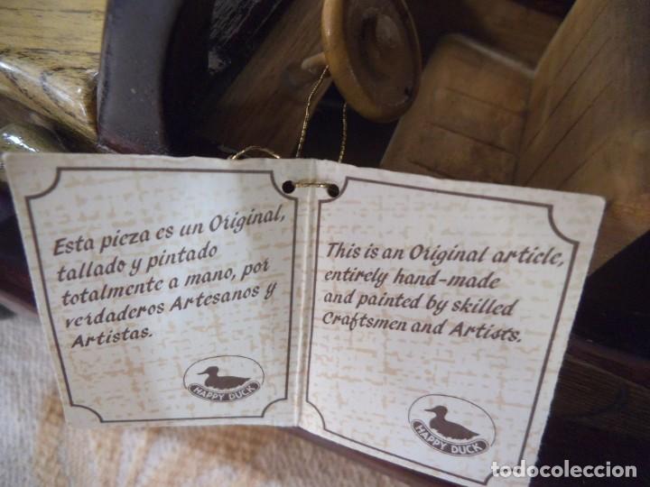 Vintage: COCHE DE MADERA -2- - Foto 6