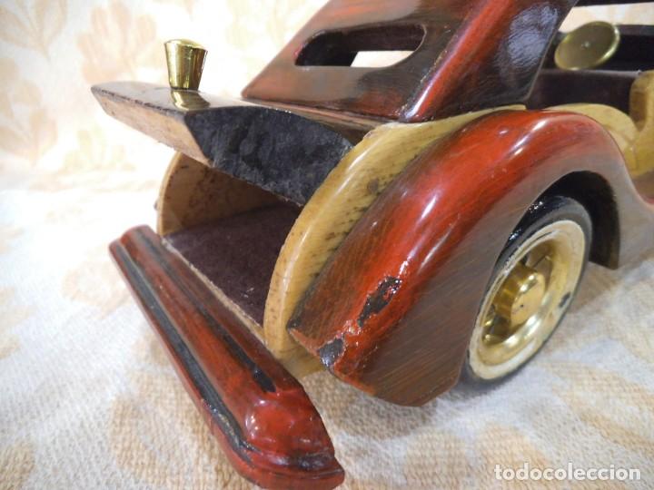 Vintage: COCHE DE MADERA -3- - Foto 3