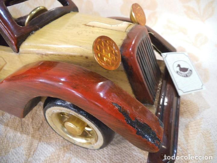 Vintage: COCHE DE MADERA -3- - Foto 5