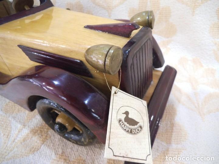 Vintage: COCHE DE MADERA -4- - Foto 5