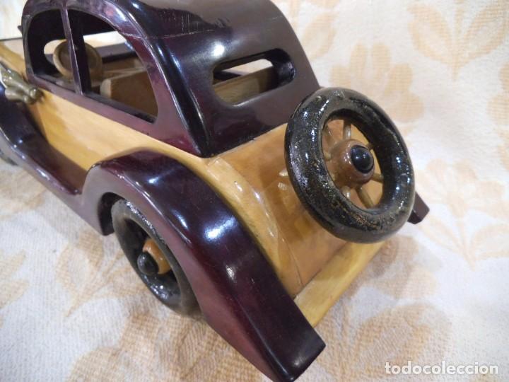 Vintage: COCHE DE MADERA -4- - Foto 6