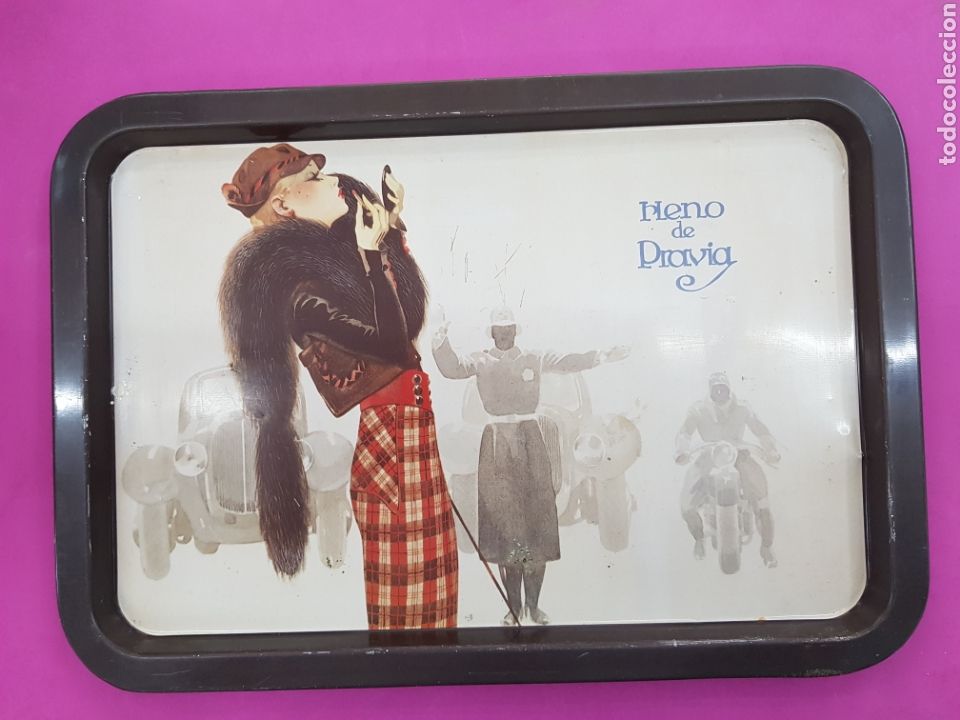 Vintage: Bandeja Heno de Pravia , Gal, a&ntilde;os 1980