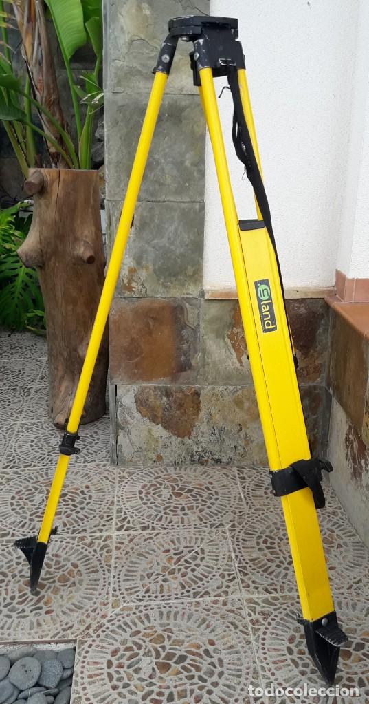 Vintage: TRIPODE DE MADERA TOPOGRAFICO - POLIVALENTE - Foto 2