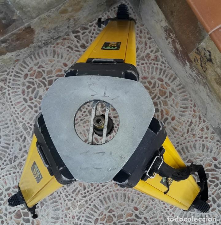 Vintage: TRIPODE DE MADERA TOPOGRAFICO - POLIVALENTE - Foto 7