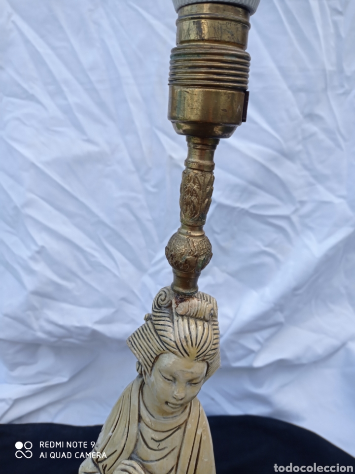 Vintage: Lampara de pie antigua japonesa - Foto 2