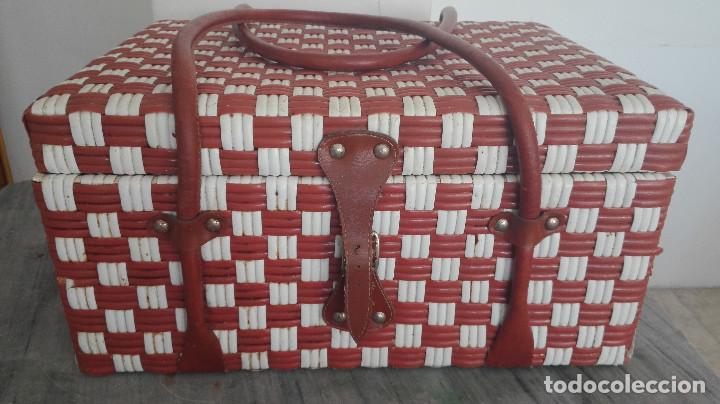 Vintage: Cesta de picnic camping vintage Duralex - Foto 2