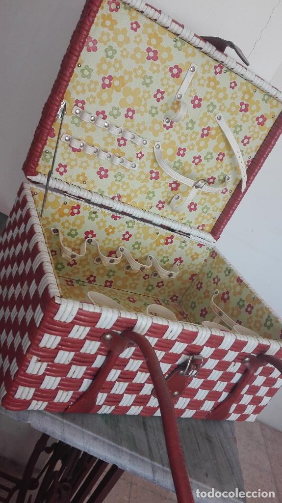 Vintage: Cesta de picnic camping vintage Duralex - Foto 3