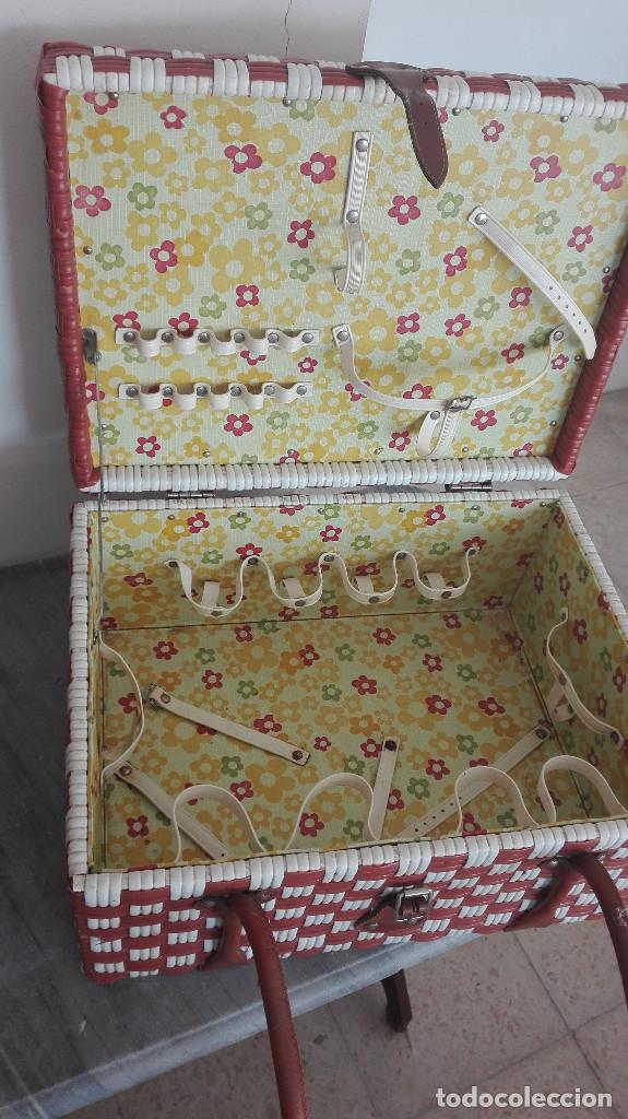 Vintage: Cesta de picnic camping vintage Duralex - Foto 4