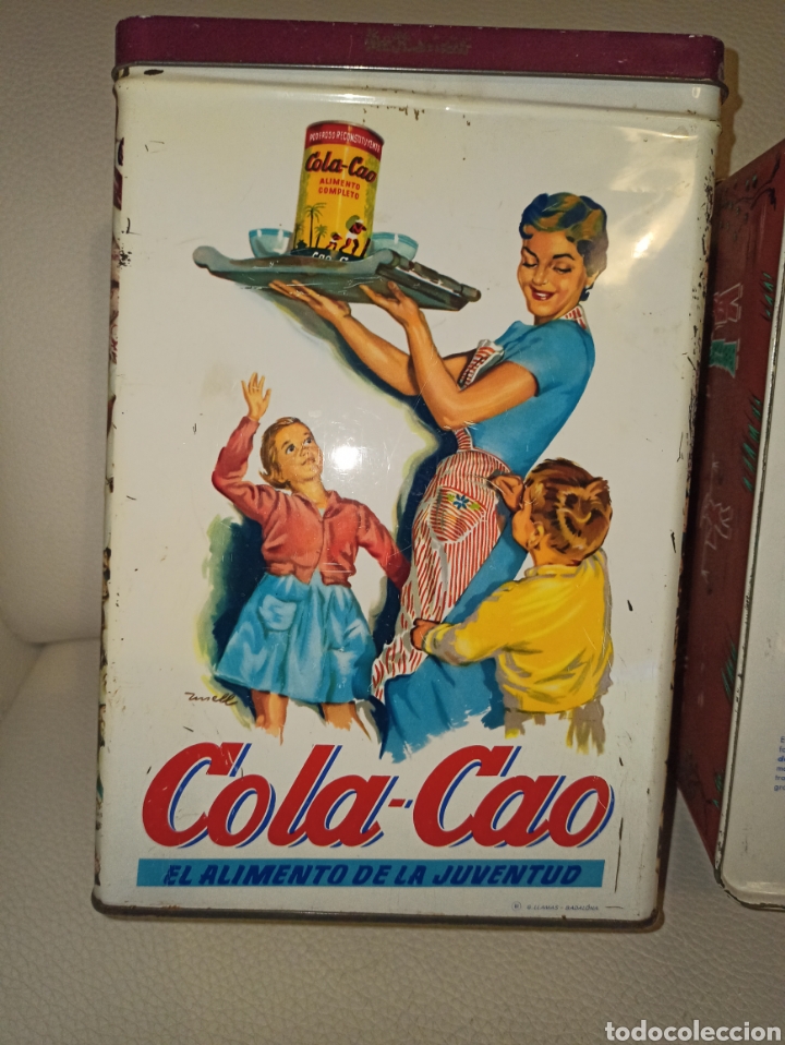 Vintage: CAJAS DE LATA DE COLA CAO - Foto 6