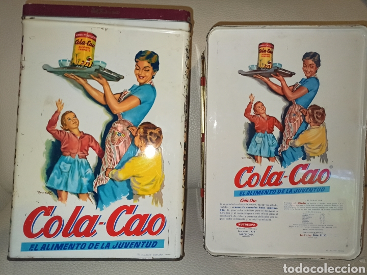 Vintage: CAJAS DE LATA DE COLA CAO - Foto 7