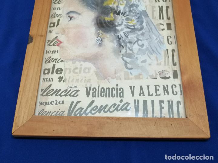 Vintage: CUADRO FALLERA - Foto 5