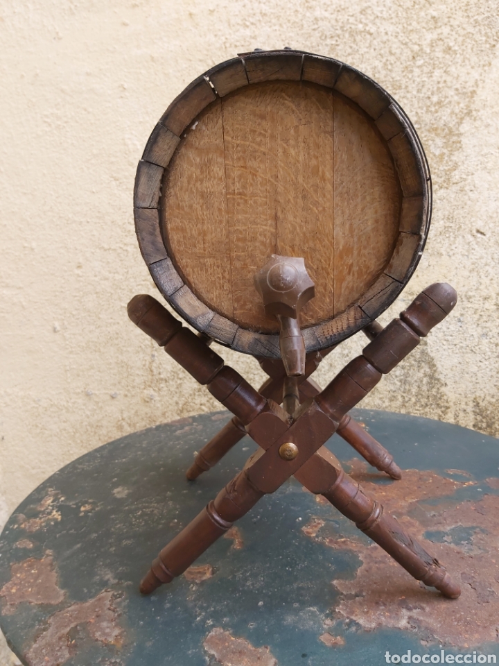 Vintage: BARRIL SOBRE BASE. - Foto 4