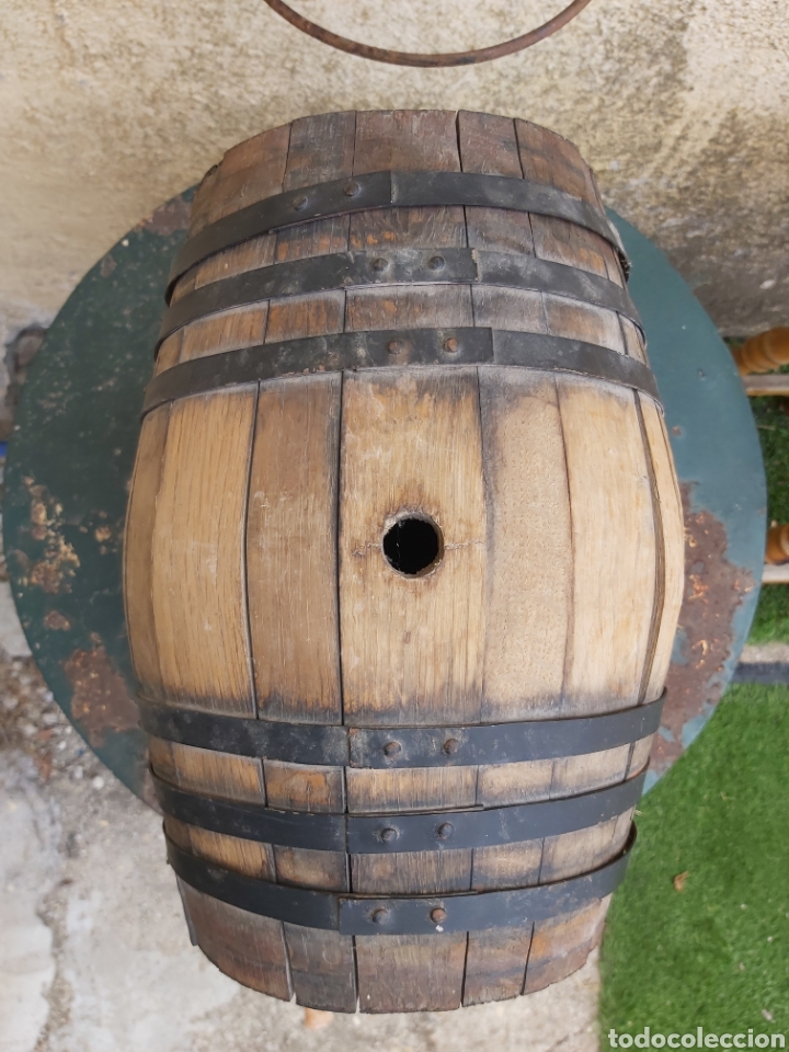 Vintage: BARRIL SOBRE BASE. - Foto 5