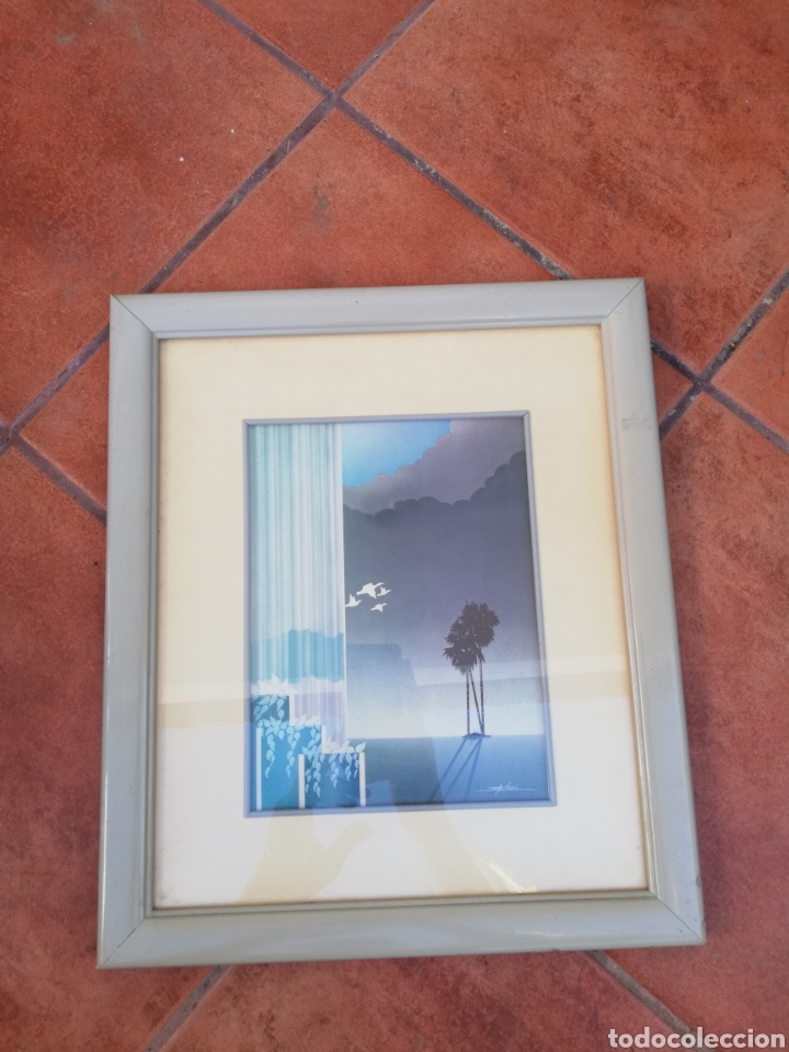 Vintage: Cuadro de paisaje