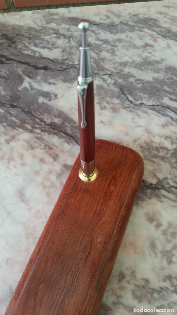 Vintage: Bol&iacute;grafo con estuche de madera - Foto 3