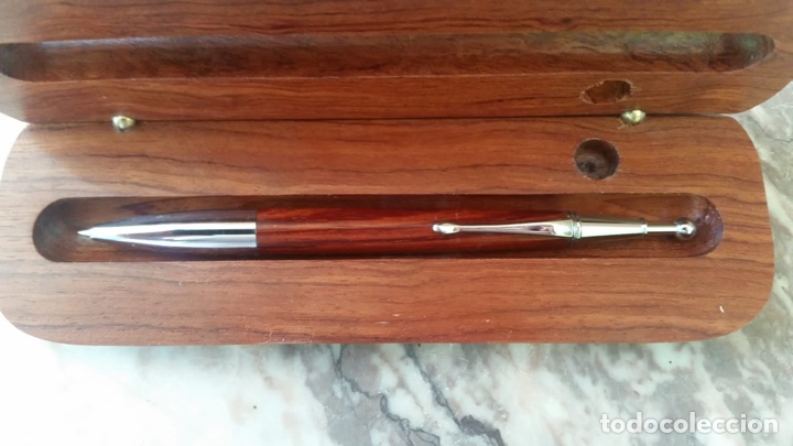 Vintage: Bol&iacute;grafo con estuche de madera - Foto 5