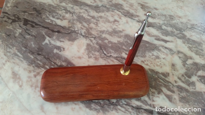 Vintage: Bol&iacute;grafo con estuche de madera - Foto 1