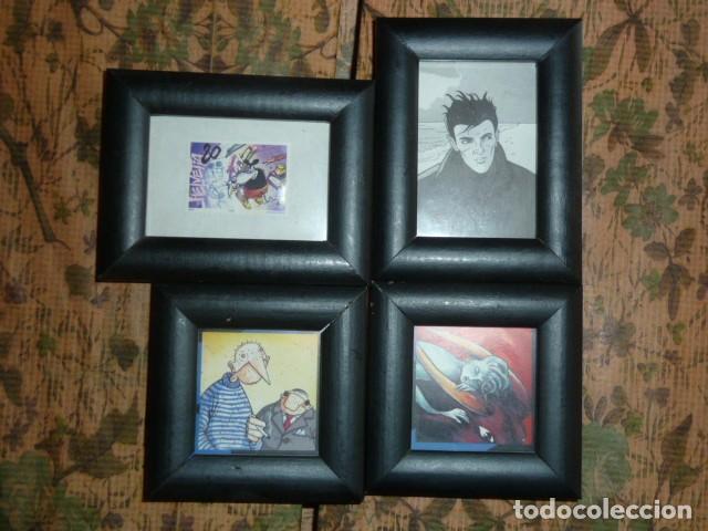 Vintage: Lote cuatro mini cuadros - Foto 6