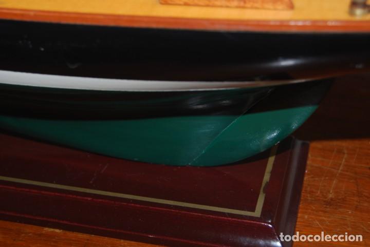 Vintage: VELERO DE MADERA - MAQUETA - BARCO - Foto 6