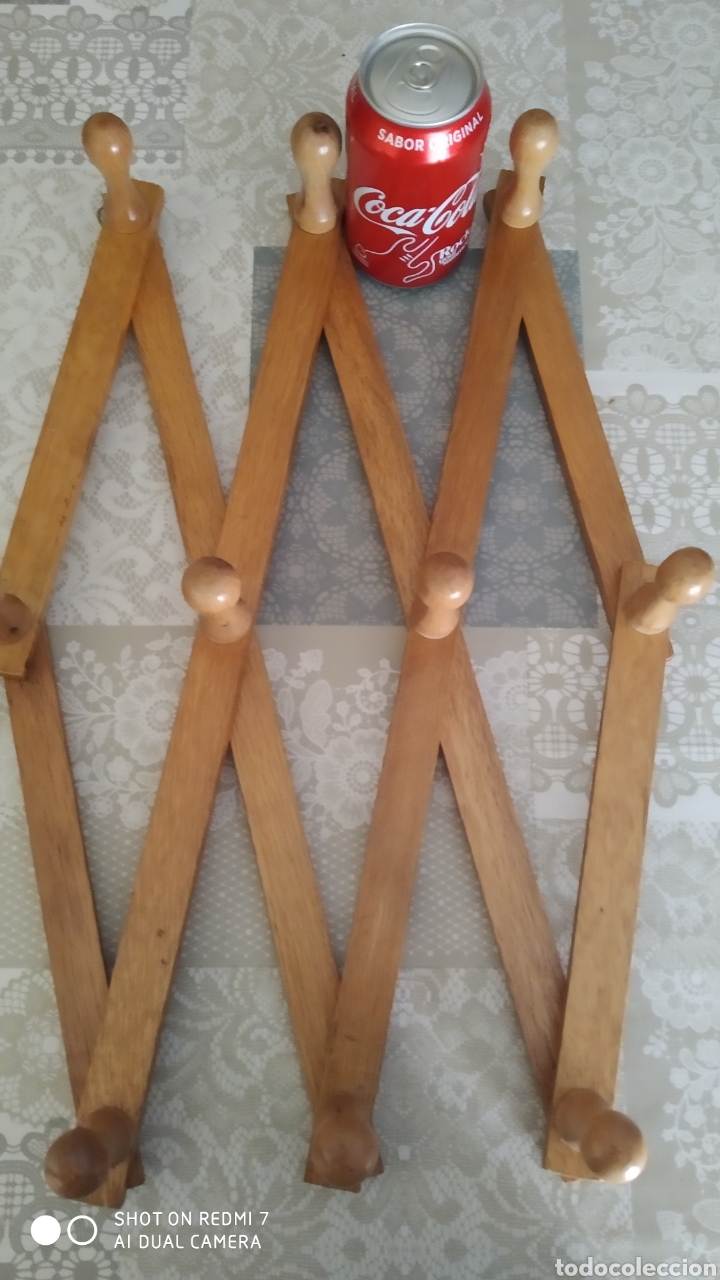 Vintage: Percha de pared extensible - Foto 1