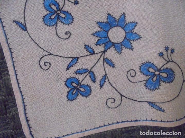 Vintage: vintage mantel bordado a mano - Foto 2