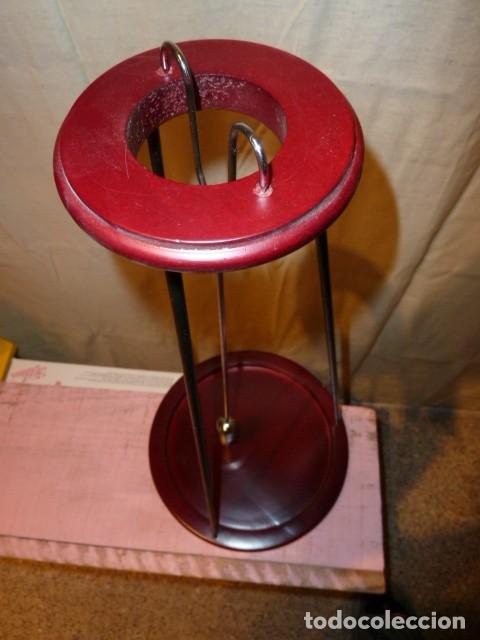 Vintage: P&eacute;ndulo de madera y metal - Foto 4