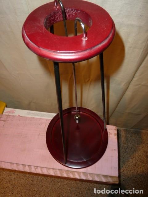 Vintage: P&eacute;ndulo de madera y metal - Foto 5