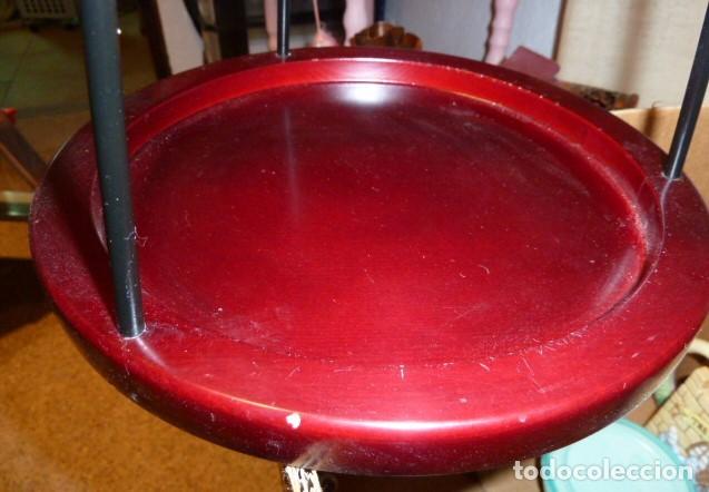 Vintage: P&eacute;ndulo de madera y metal - Foto 7