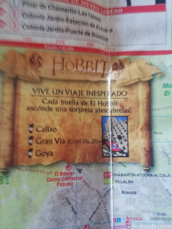 Vintage: Plano del metro del Hobbit, Dicienbre del 2012 - Foto 4