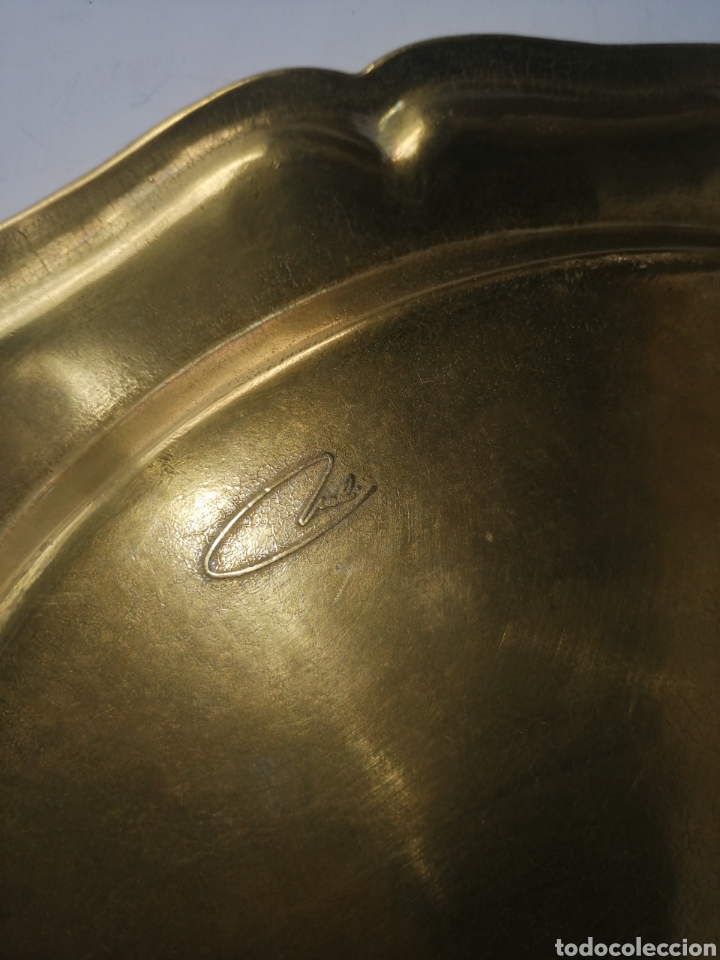 Vintage: Bandeja de bronce............................. - Foto 4