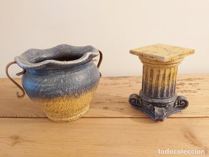 Vintage: Conjunto jarr&oacute;n decorativo - Foto 2