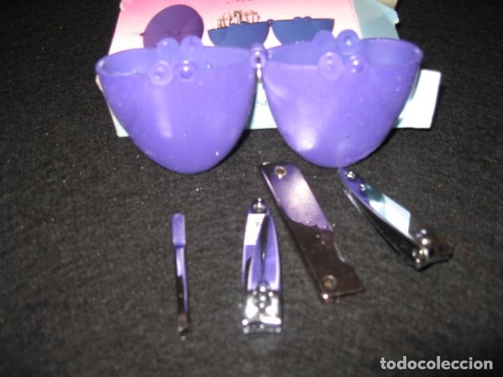 Vintage: SET DE MANICURA CON CUATRO ELEMENTOS- - Foto 2