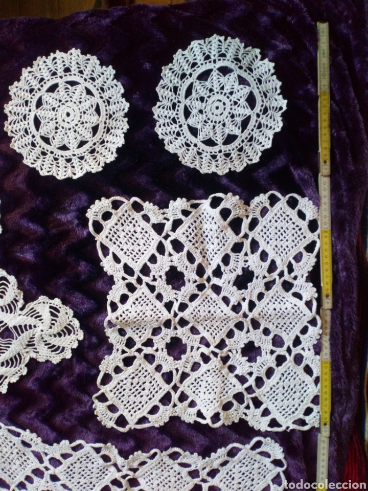 Vintage: Lote tapetes crochet - Foto 2