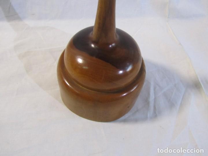 Vintage: Copa de madera torneada grande de 2 piezas - Foto 3