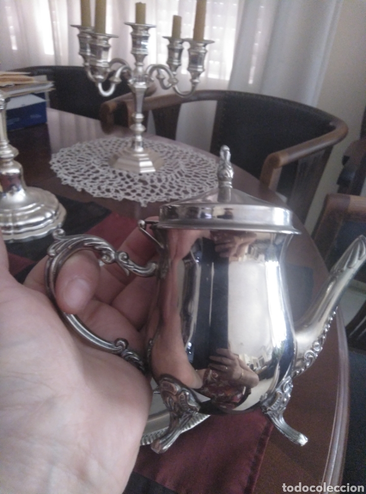 Vintage: Juego mini de caf&eacute; set silver - Foto 3