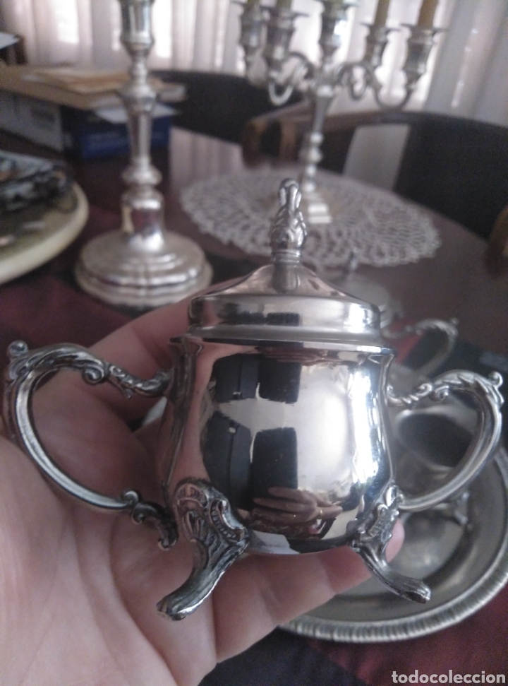 Vintage: Juego mini de caf&eacute; set silver - Foto 5