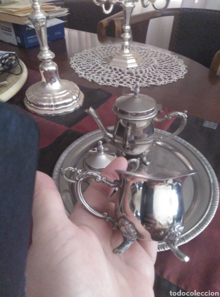 Vintage: Juego mini de caf&eacute; set silver - Foto 6