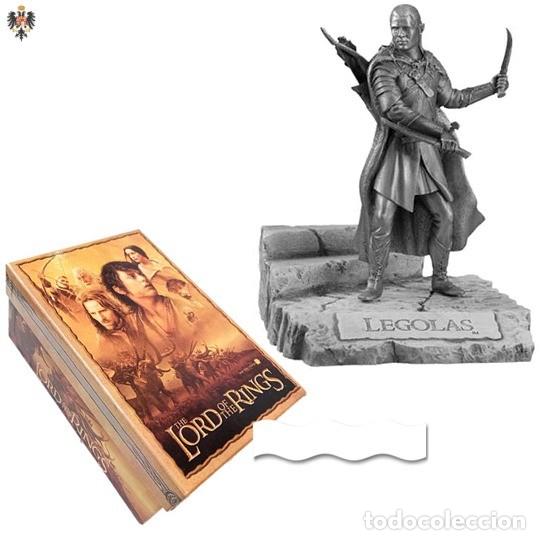 Vintage: FIGURA LEGOLAS EL SE&Ntilde;OR DE LOS ANILLOS + CAJA OFICIAL