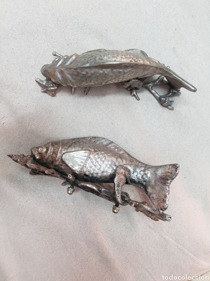 Vintage: Tiradores puerta PECES - Foto 6