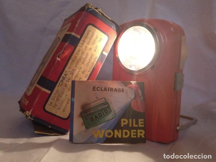 linterna cegasa y pila de petaca años 80 made s - Acheter Autres objets  vintage sur todocoleccion