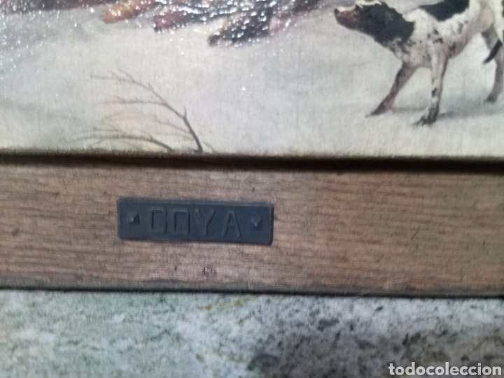 Vintage: Cuadro peque&ntilde;o Goya. - Foto 3