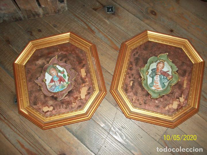 Vintage: PAREJA DE CUADROS - Foto 1