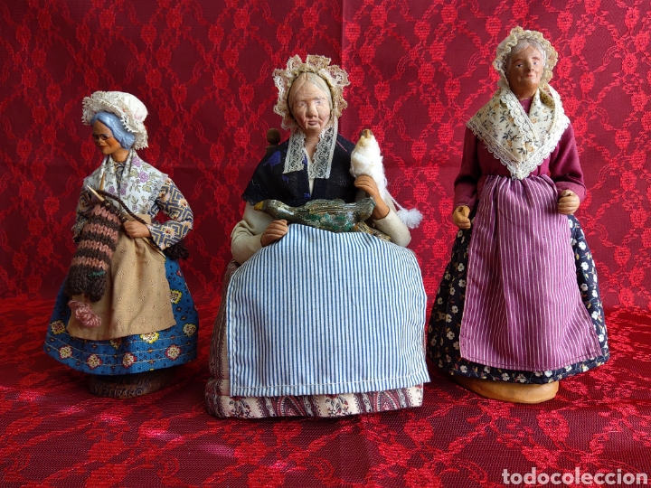 Antiguas Abuelitas tejedoras