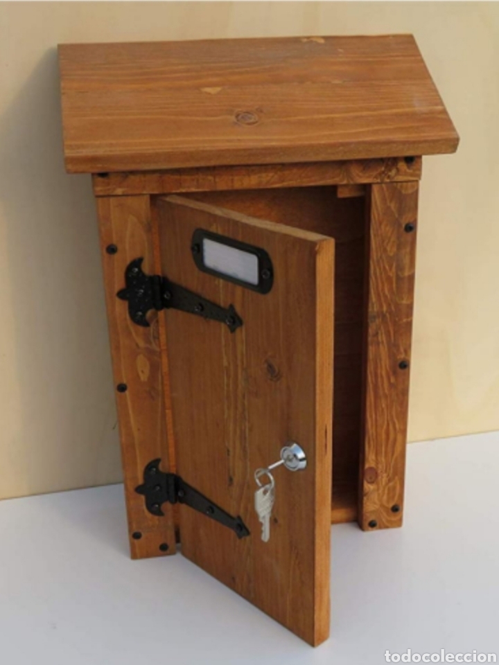 Vintage: Buzon de madera pan , mue365