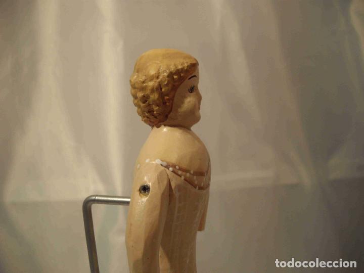 Vintage: MU&Ntilde;ECO PUNTILLAS BEIG - Foto 6