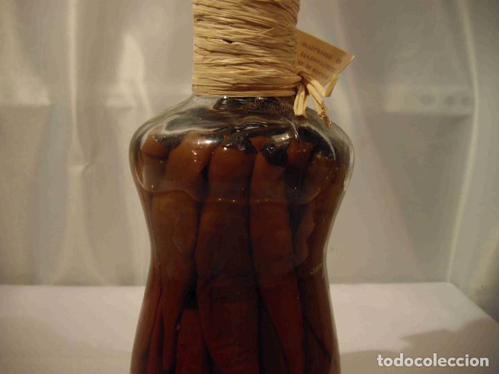 Vintage: BOTELLA CURVA GUINDILLAS - Foto 3