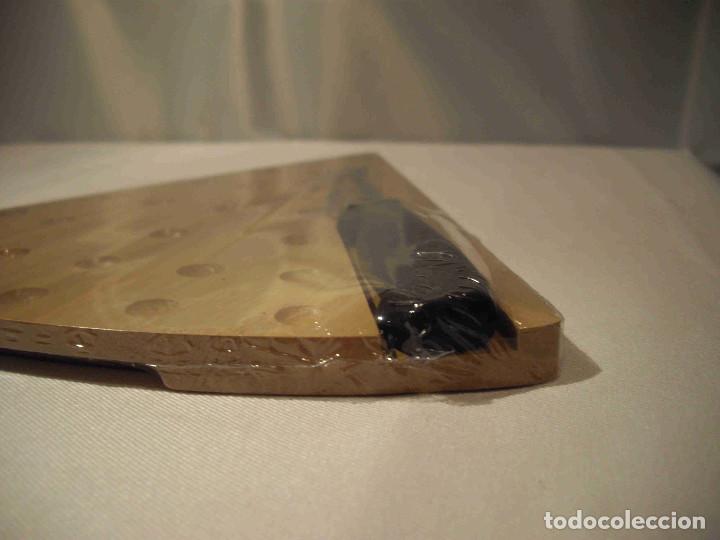 Vintage: TABLA CORTAR QUESO MADERA 30X3 - Foto 4