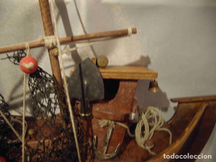 Vintage: SILUETA BARCO PESCA - Foto 3