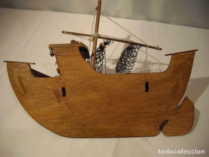 Vintage: SILUETA BARCO PESCA - Foto 6